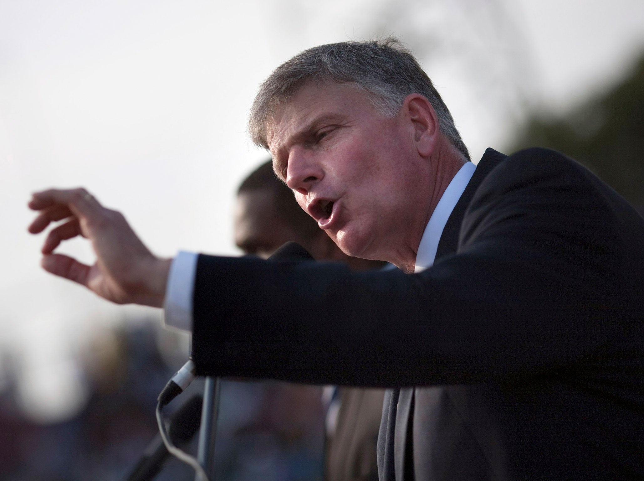 Franklin Graham called on donors to withhold money until decision was reversed