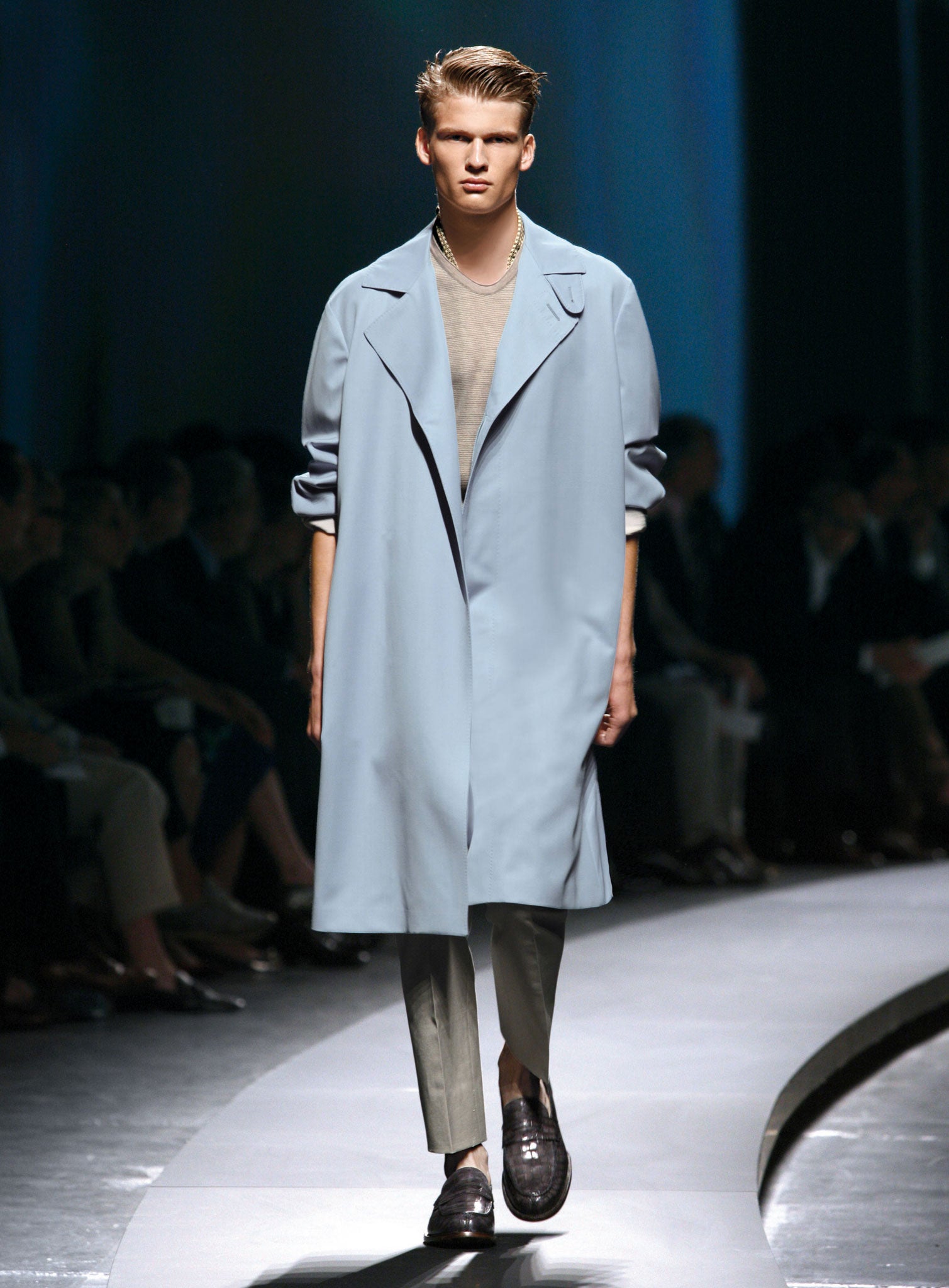 Out of the blue: The Ermenegildo Zegna Spring/Summer 2014 show