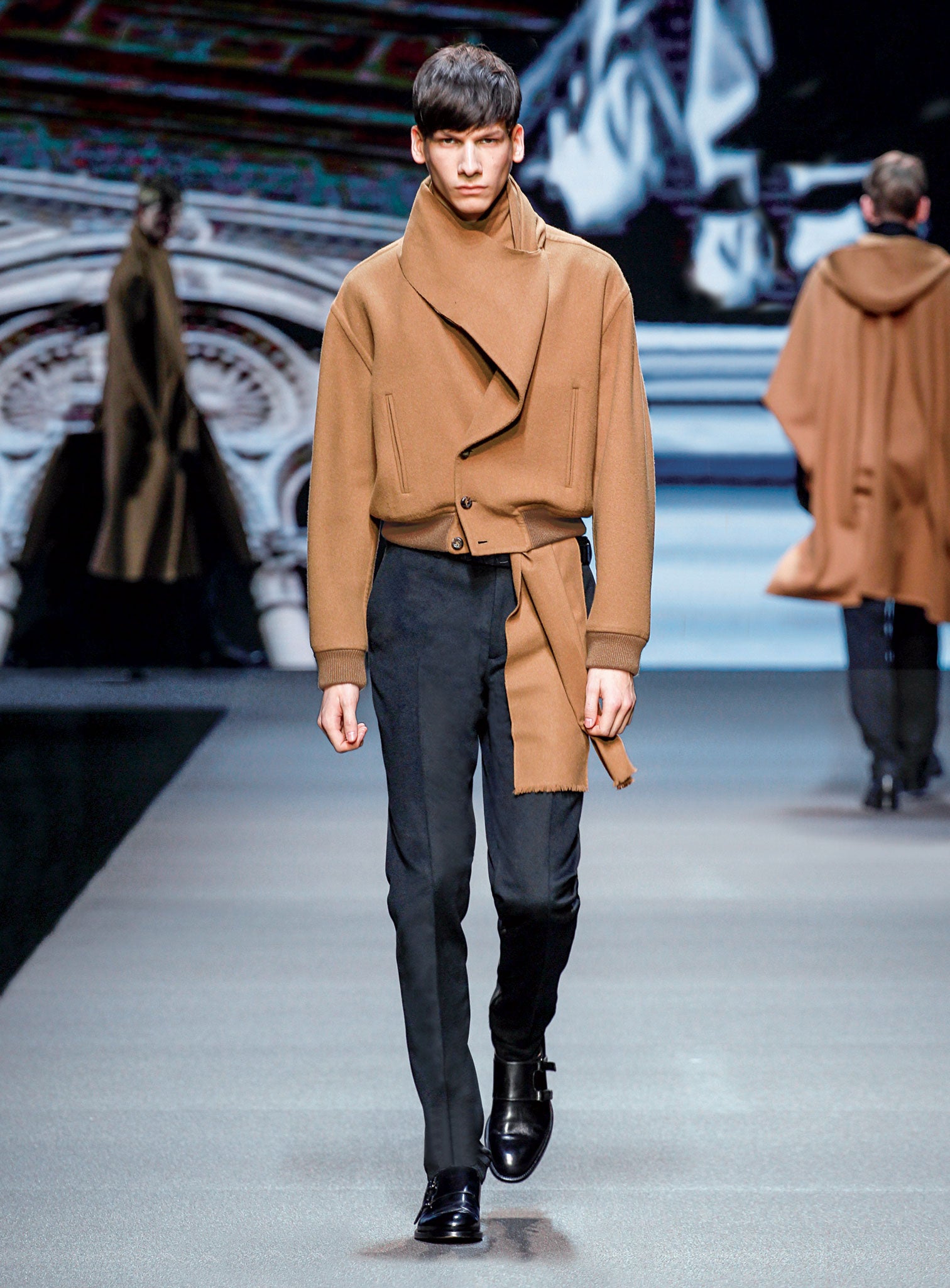 Subtly skewed: The Ermenegildo Zegna Spring/Summer 2014 show