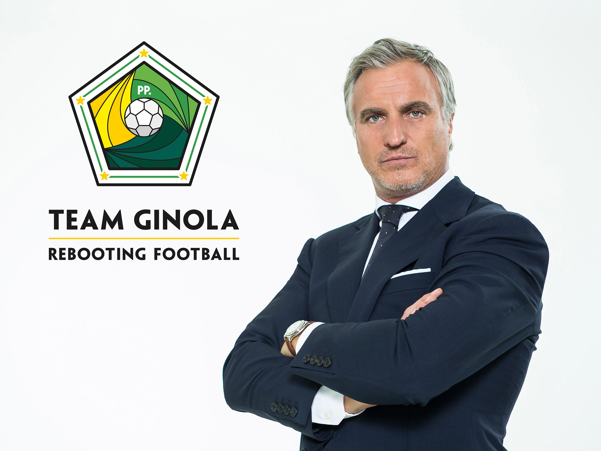 Ginola is campaigning to become the new president of Fifa