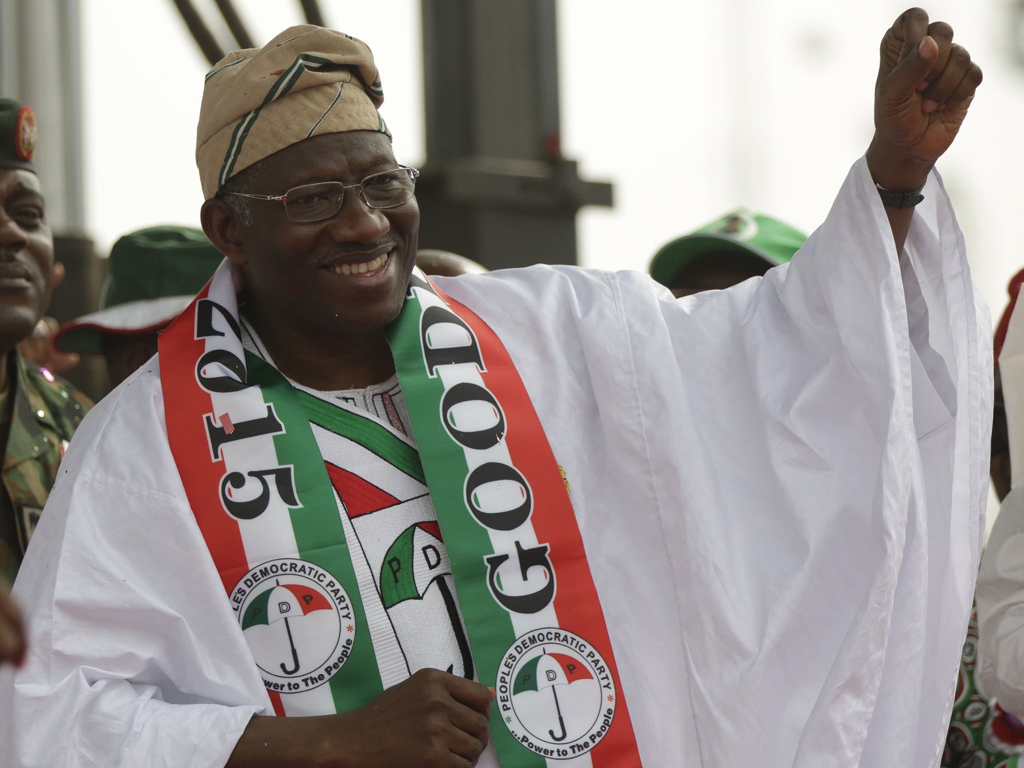 President Goodluck Jonathan faces a former military ruler in Nigeria’s election next month