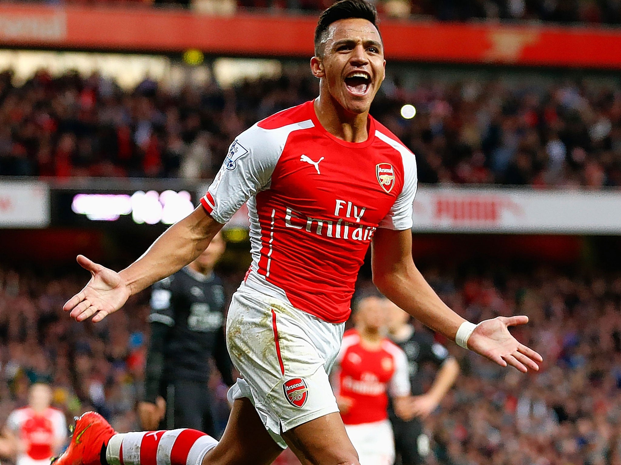 Alexis Sanchez has proved a wonderful signing for Arsenal and Arsène Wenger (left)