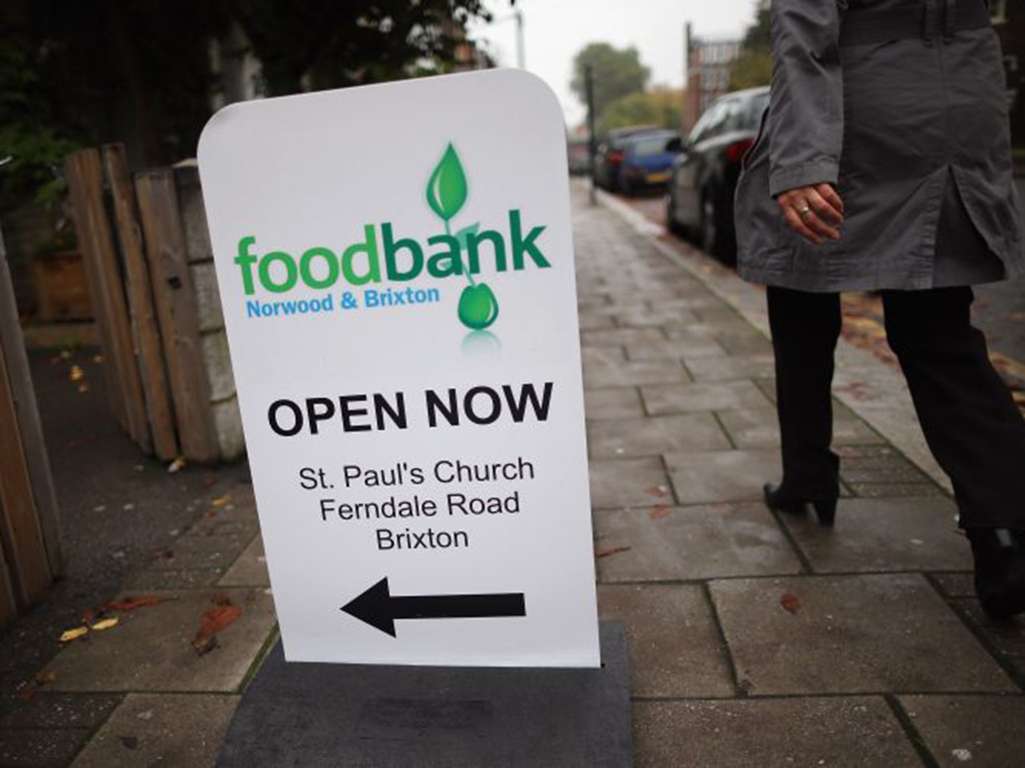 Many of the country’s food banks are run by churches