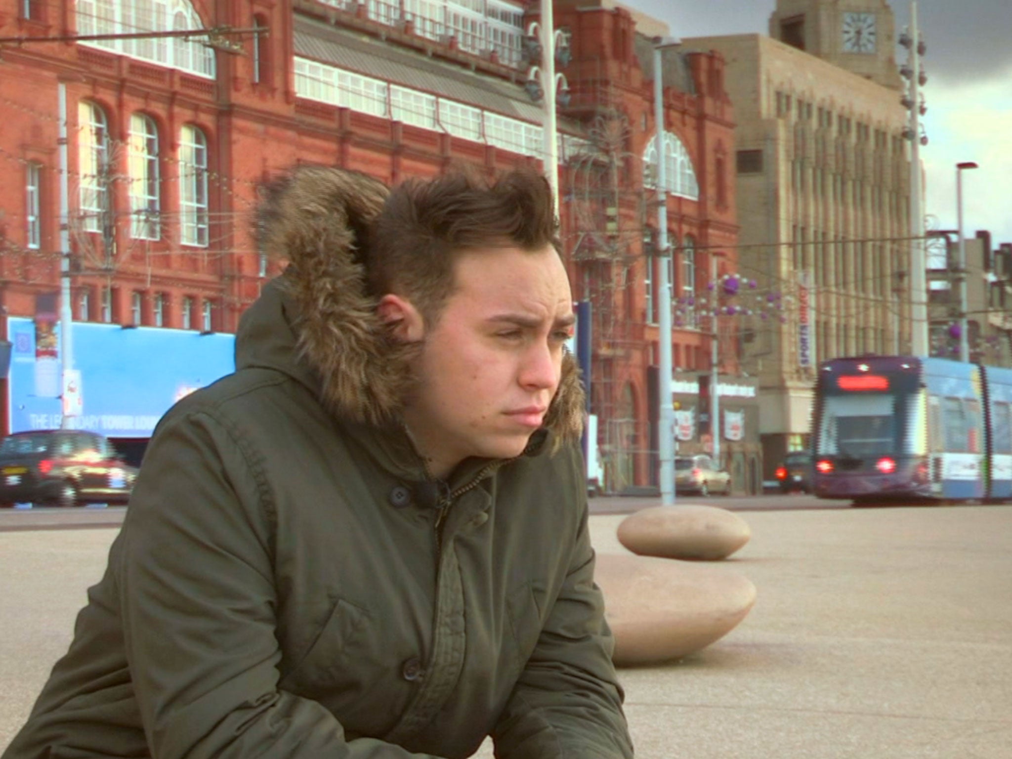 Jordan Withers left home in Blackpool to search for answers