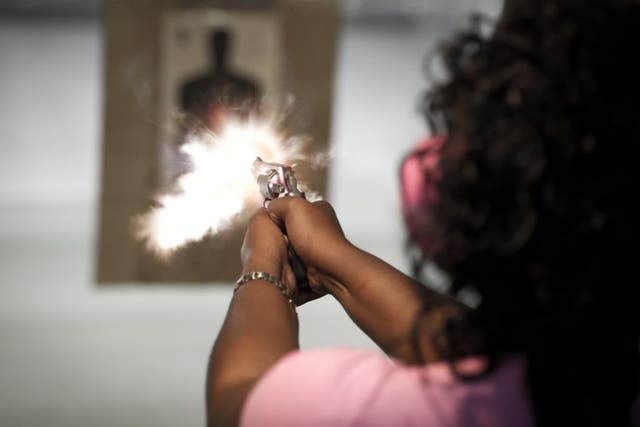 Pistol Packing Ladies in Virginia (AFP/Getty)
