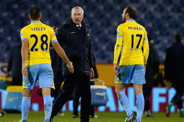Pardew oversaw a run of eight league wins in 12 matches