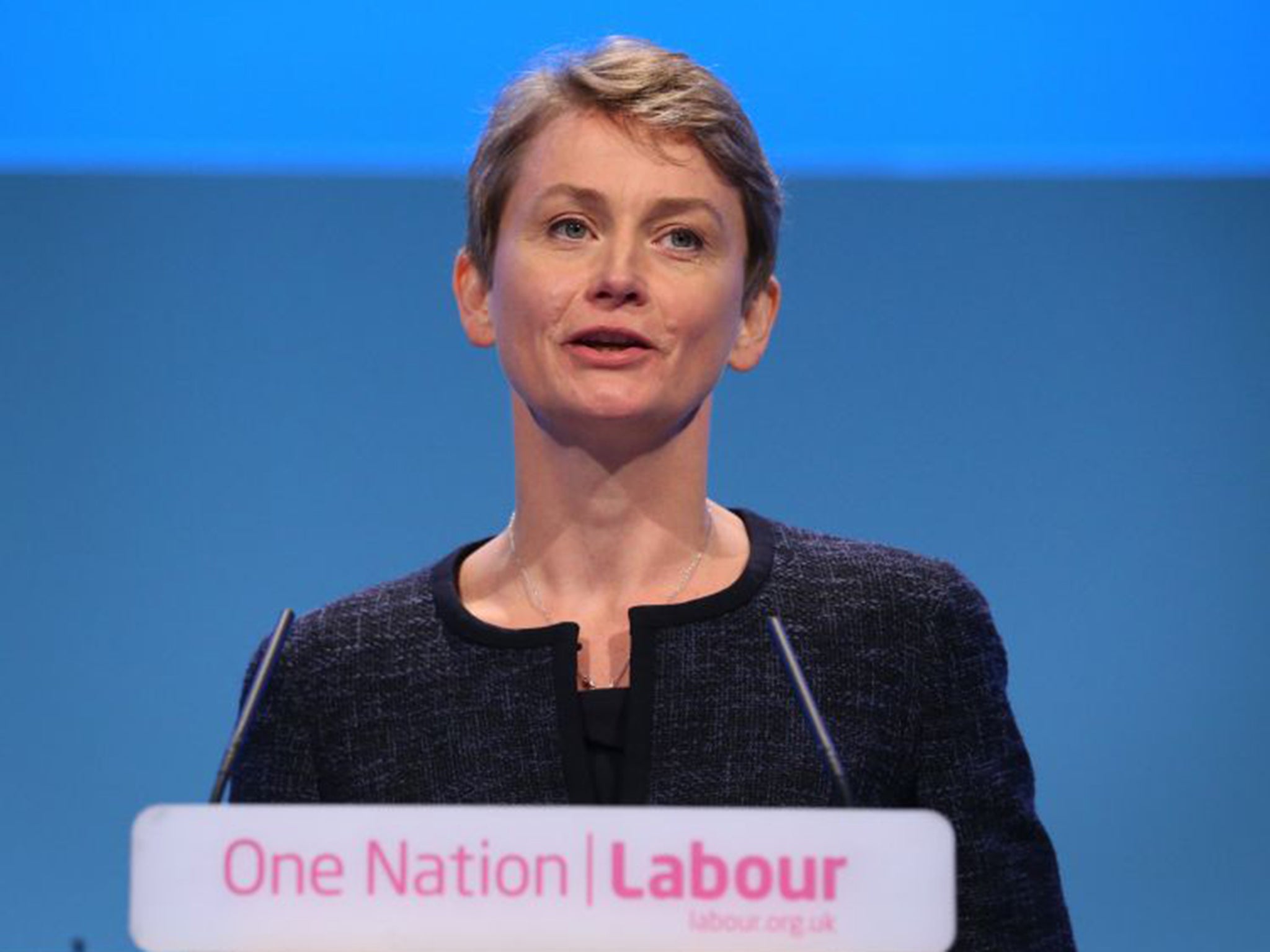 Shadow Home Secretary, Yvette Cooper