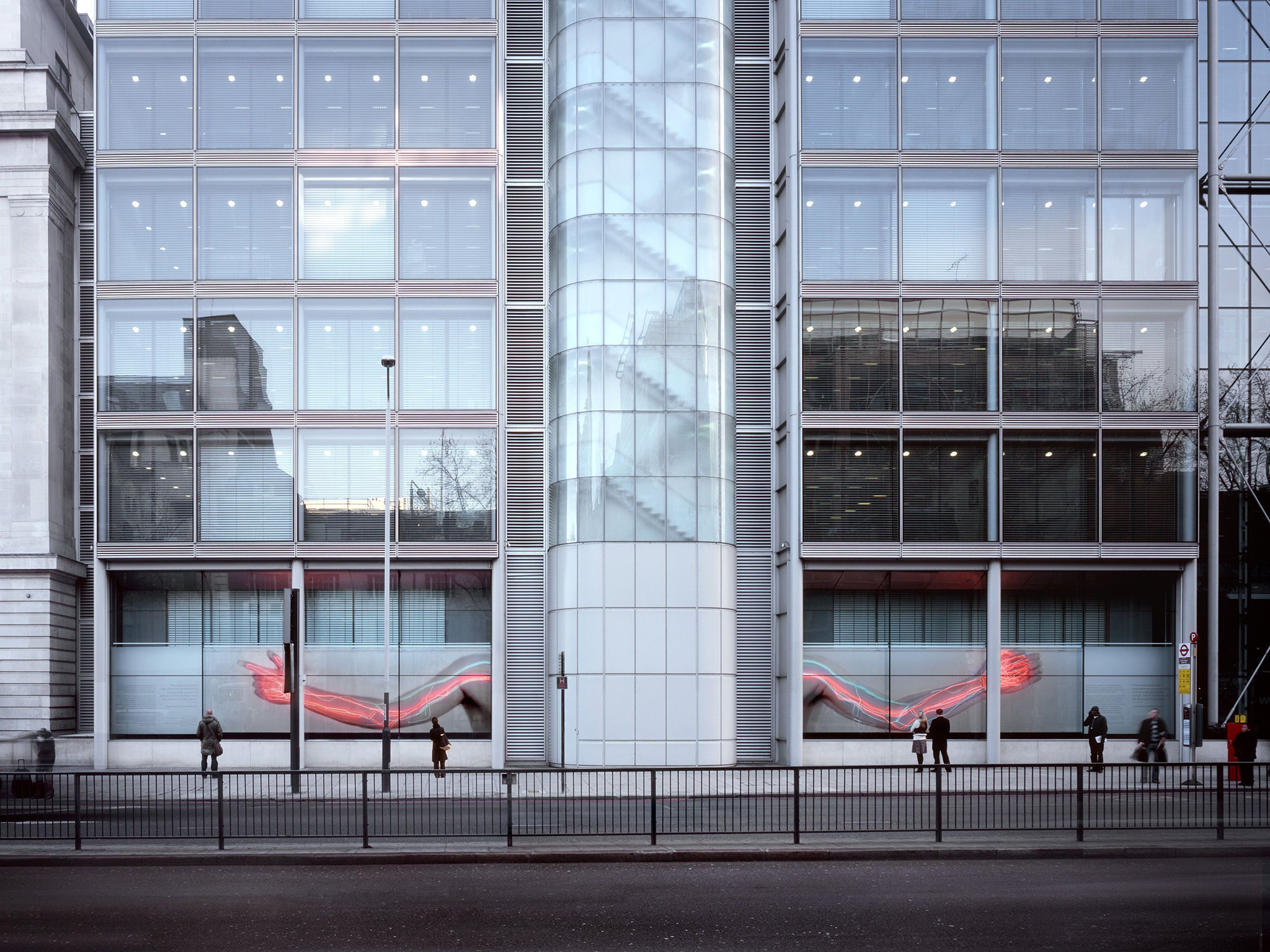 The Wellcome Trust headquarters close to Euston, London