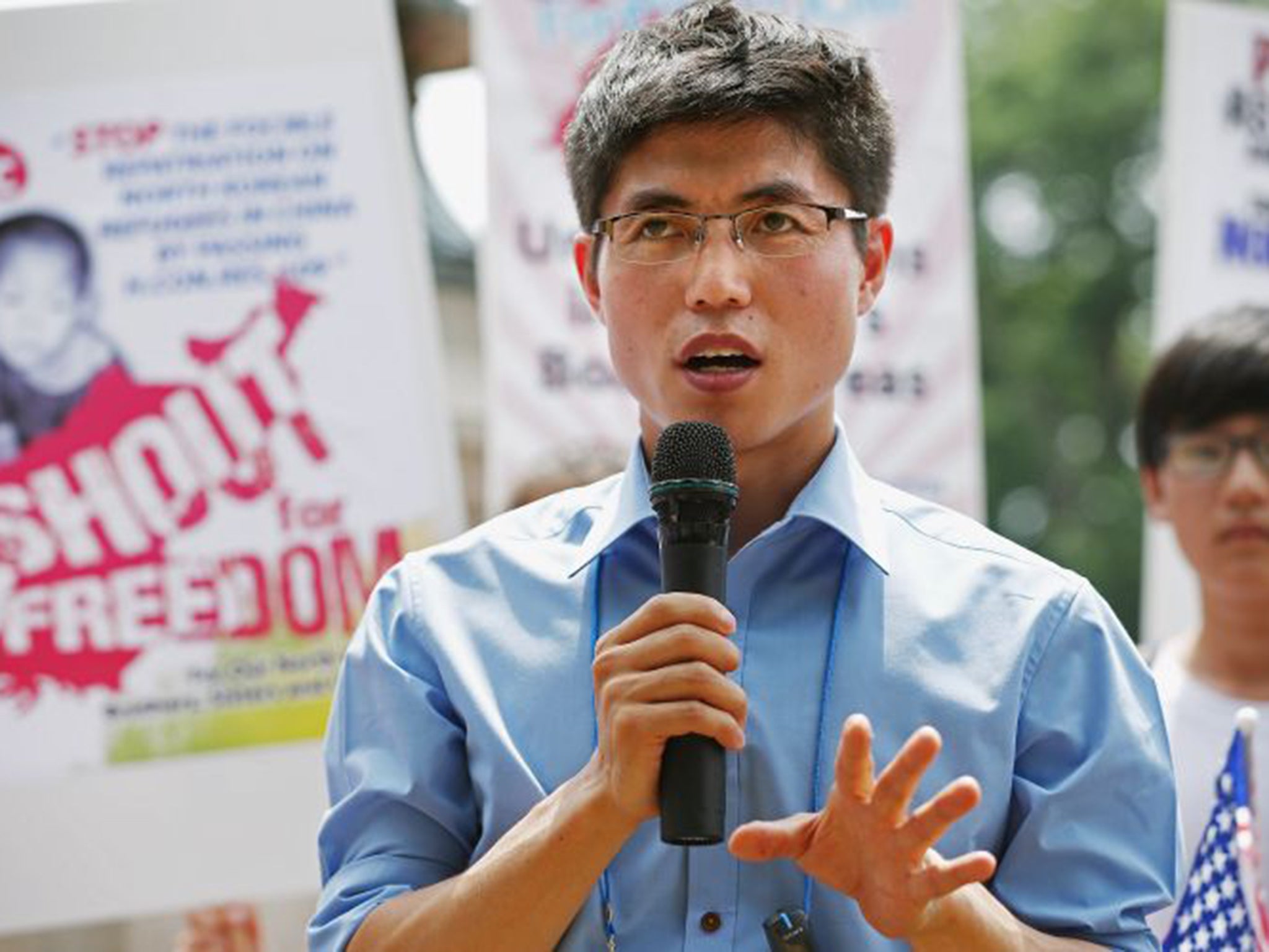 Shin Dong-hyuk says he was actually 20, not 13, when some of the torture took place (Getty)