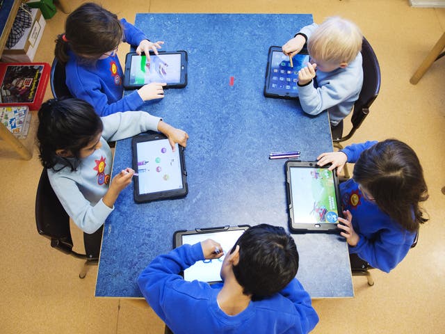 A quarter of a billion pounds a year is being spent on computers in schools, according to the latest figures from Besa, the educational suppliers’ organisation (Getty)