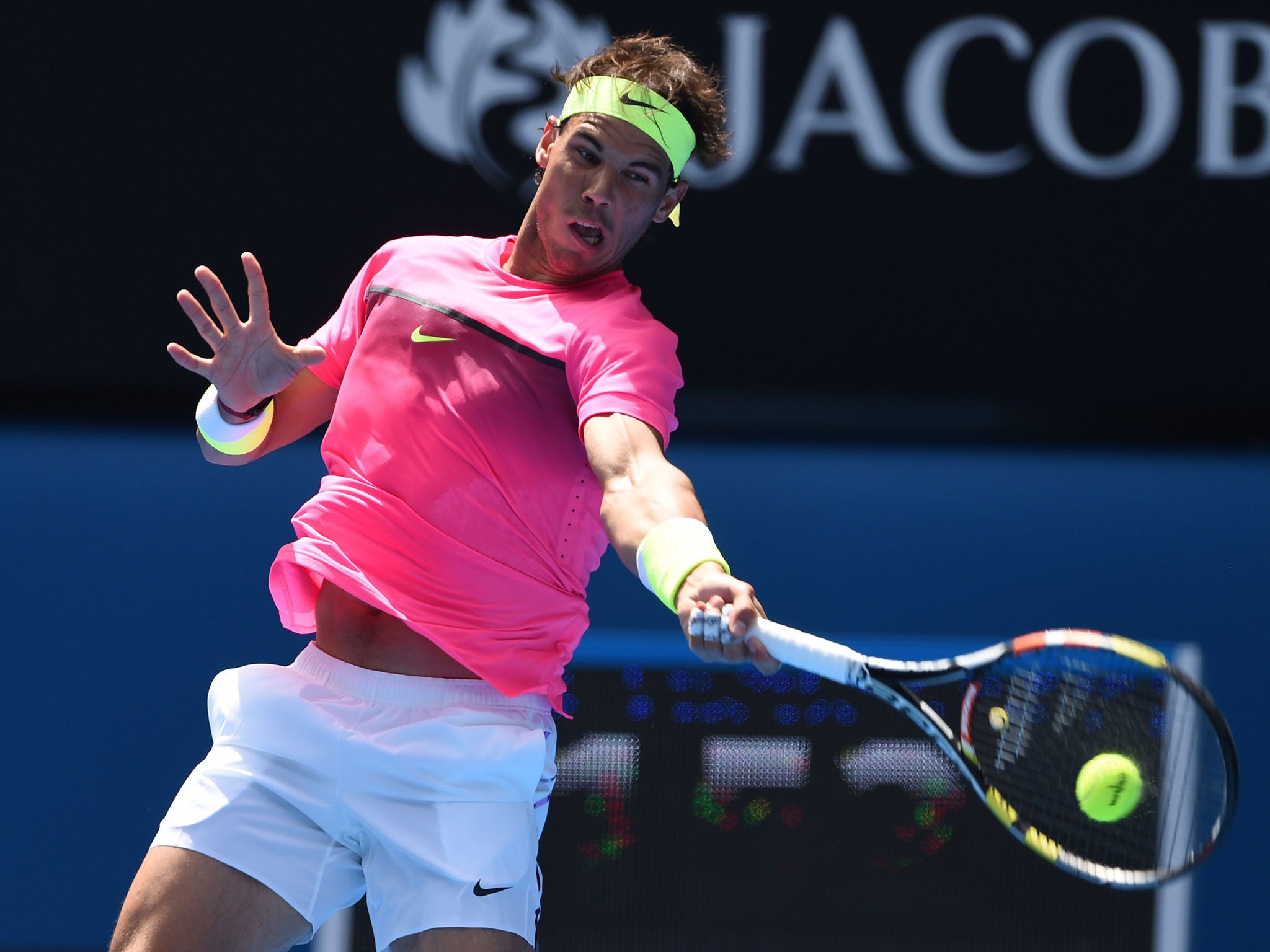 Nadal needed just 1 hour and 49 minutes to defeat Youzhny