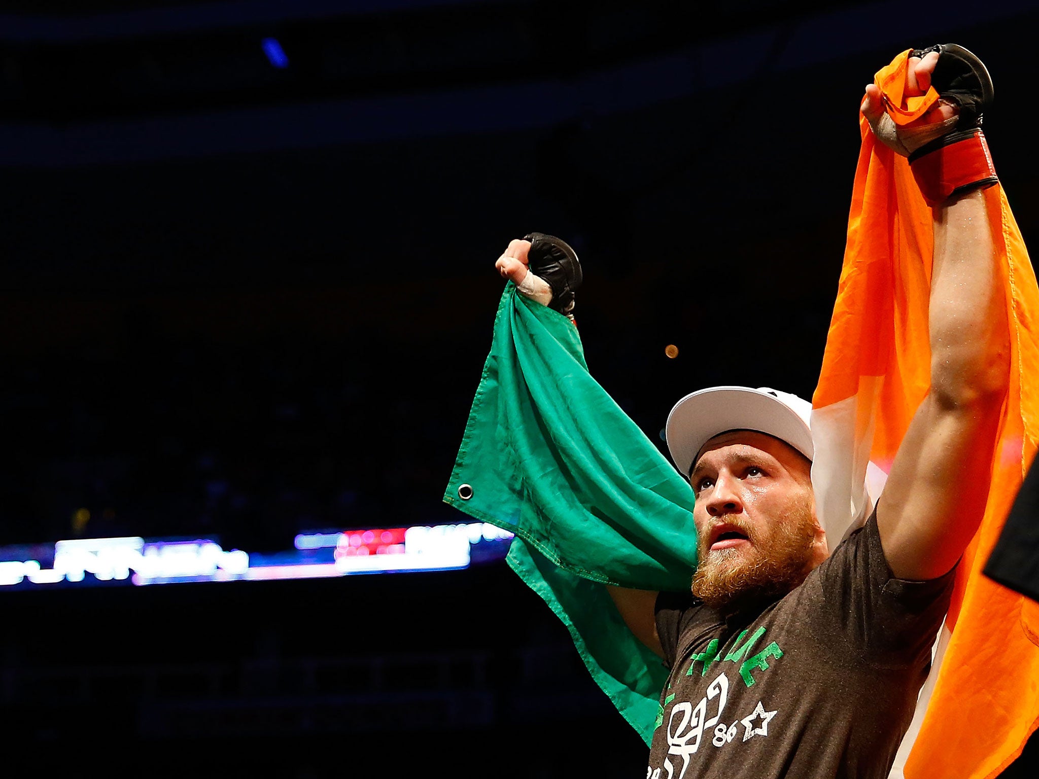 Irish UFC fighter Conor McGregor