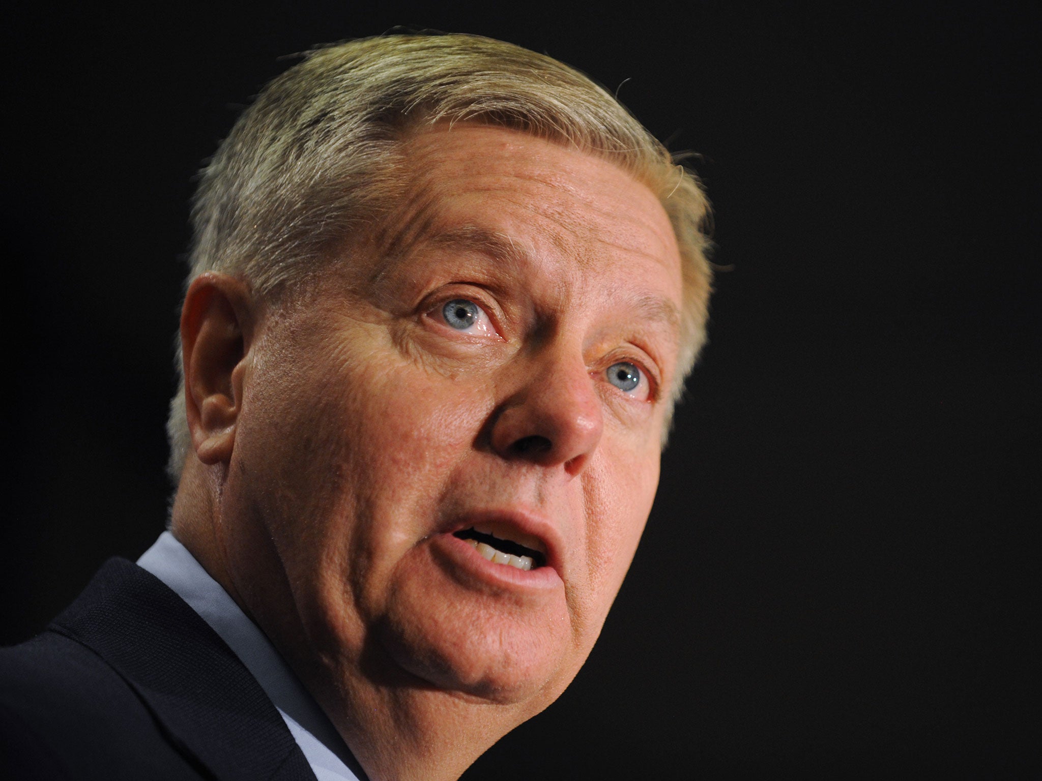 Senator Lindsey Graham said existing US legislation 'would cut off aid to the Palestinians if they filed a complaint.'