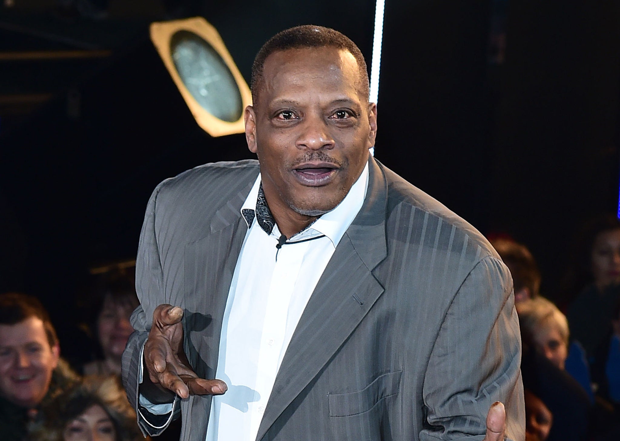 Alexander O'Neal exits the Celebrity Big Brother house
