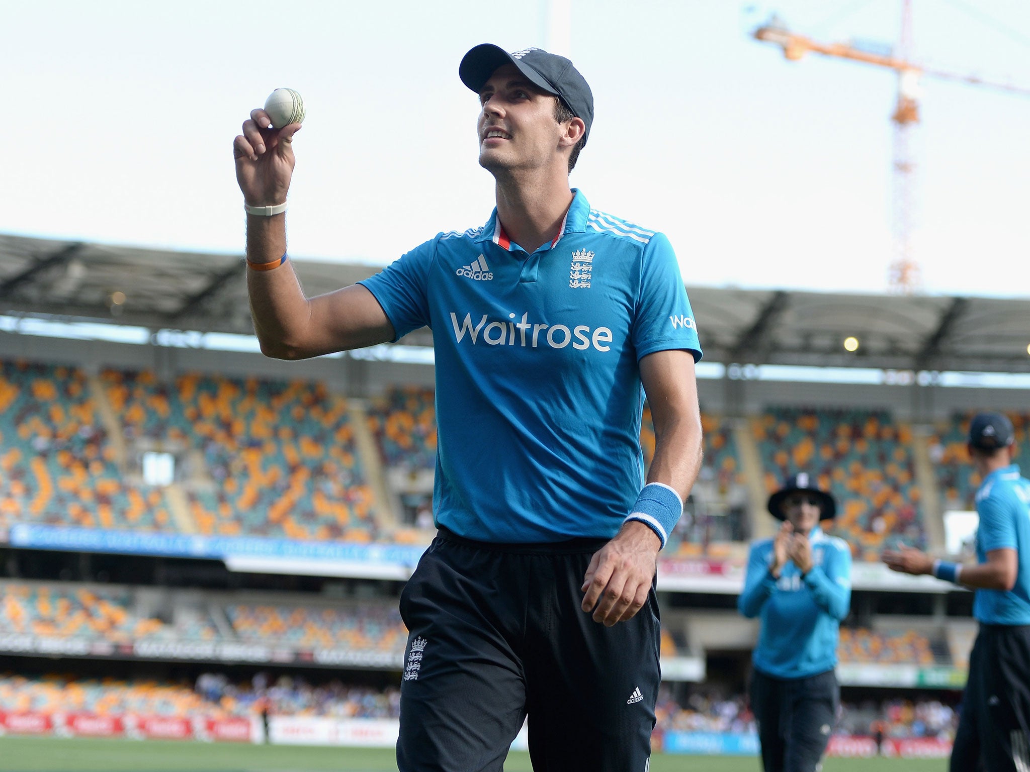 Steven Finn claimed figures of 5-33 to help bowl India out for 153