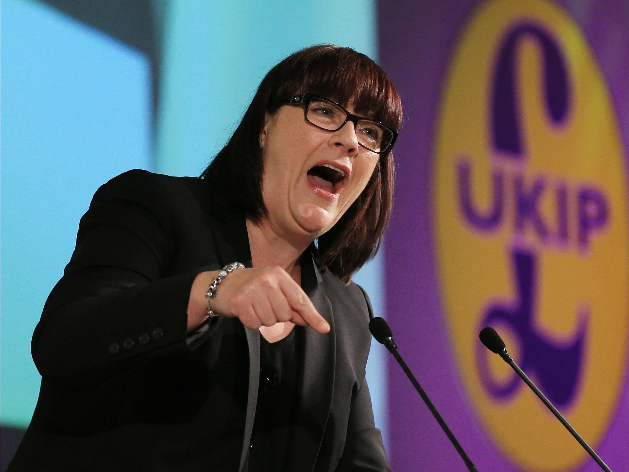 Ukip’s health spokeswoman Louise Bours