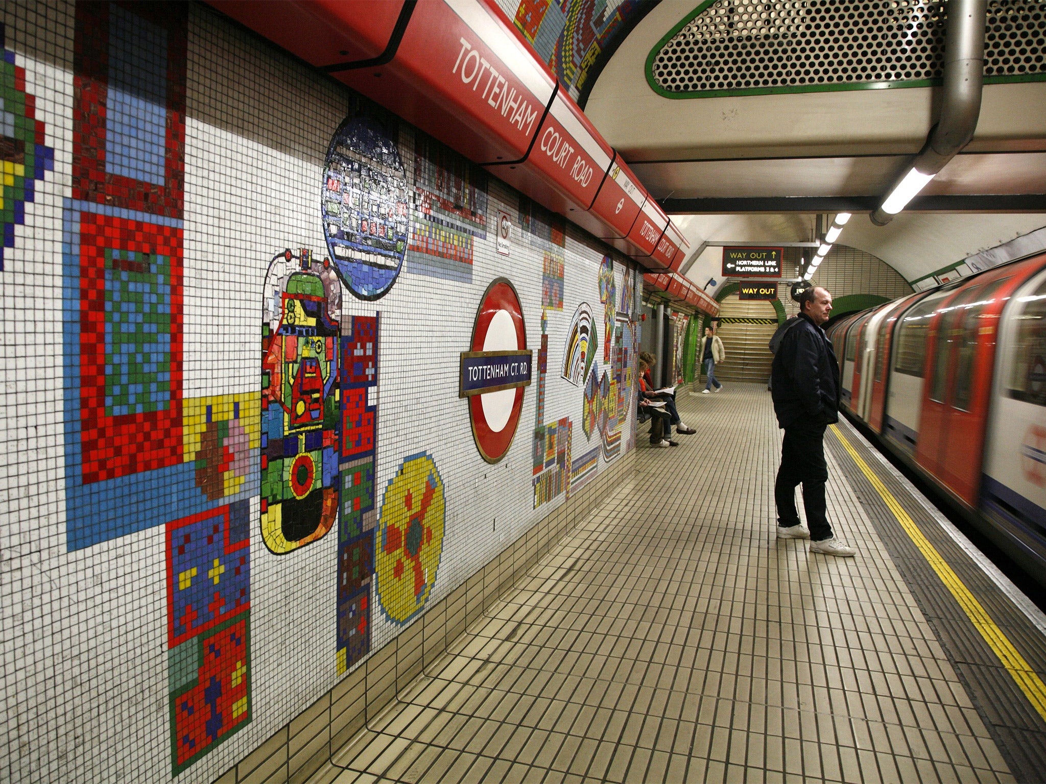 The majority of the station's murals will remain (Rex)