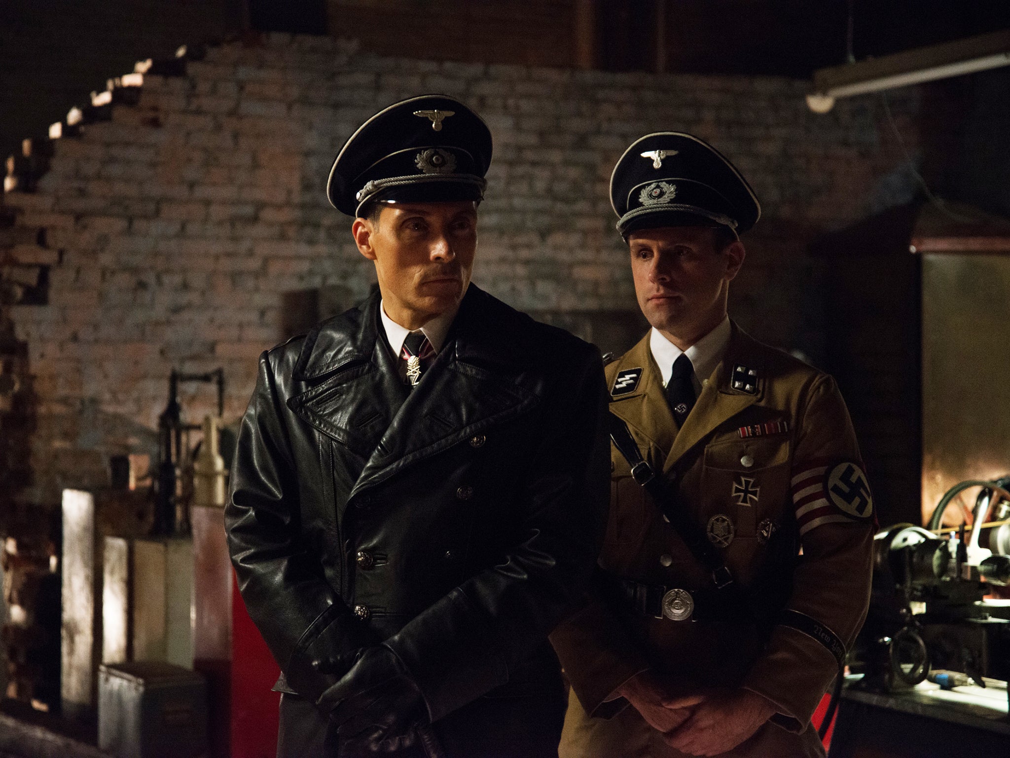 British actor Rufus Sewell plays a sadistic Nazi commander in New York