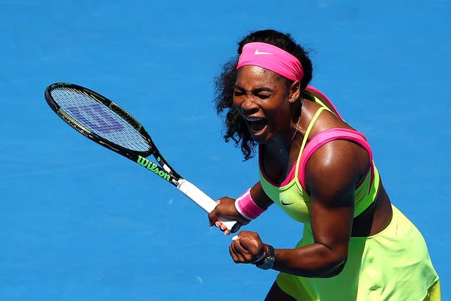 Serena Williams takes on Garbine Muguruza