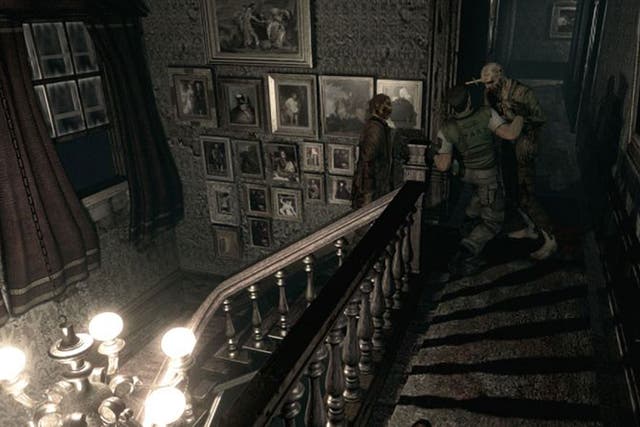 Resident Evil HD Remaster is a relatively standard haunted house premise, but manages to become much more interesting