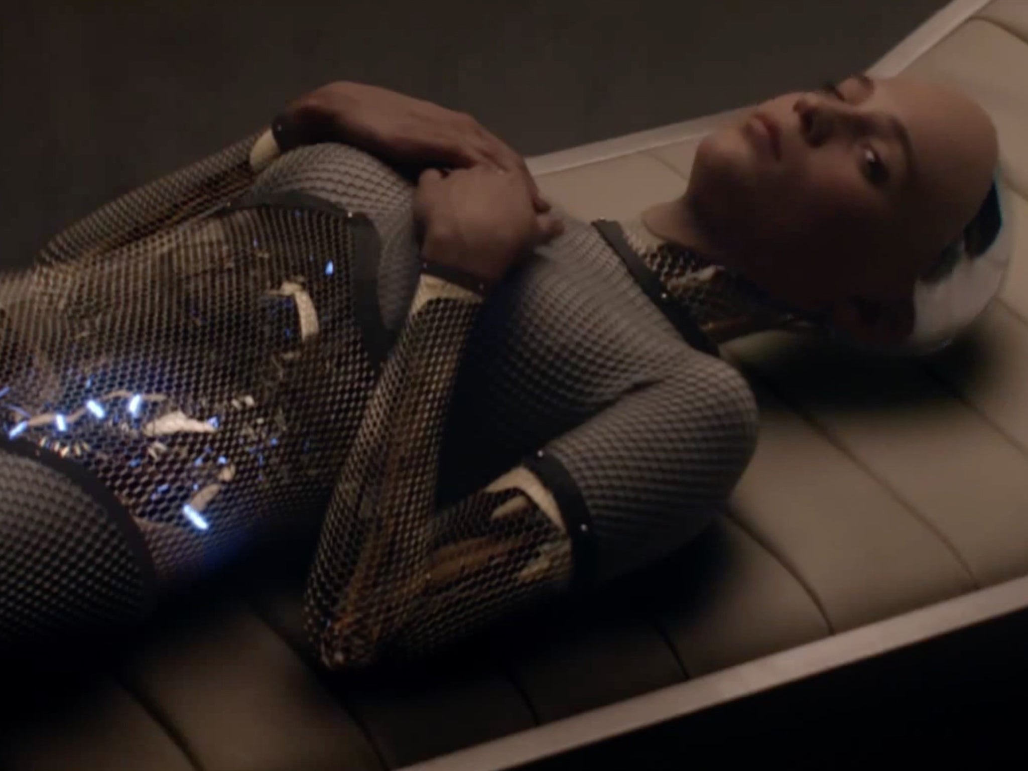 She’s electric: some scientists believe that robots with consciousness, such as Ava in ‘Ex Machina’, are only ‘a couple of breakthroughs away’