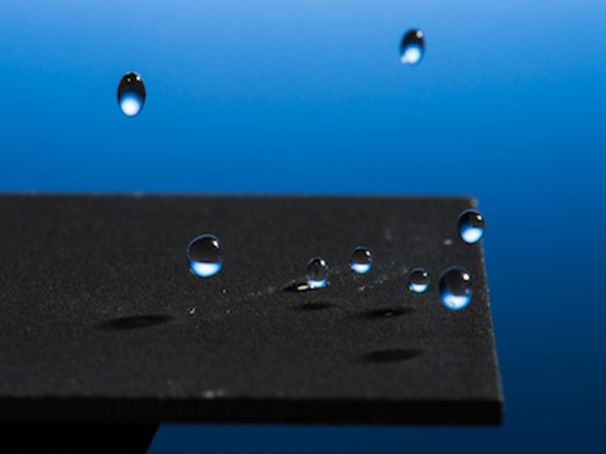 Researchers have altered metals to become so repellent that water bounces off their surfaces.
