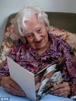 Gladys Hooper thought she was the oldest person on the Isle of Wight and was surprised to be told she was the oldest Briton