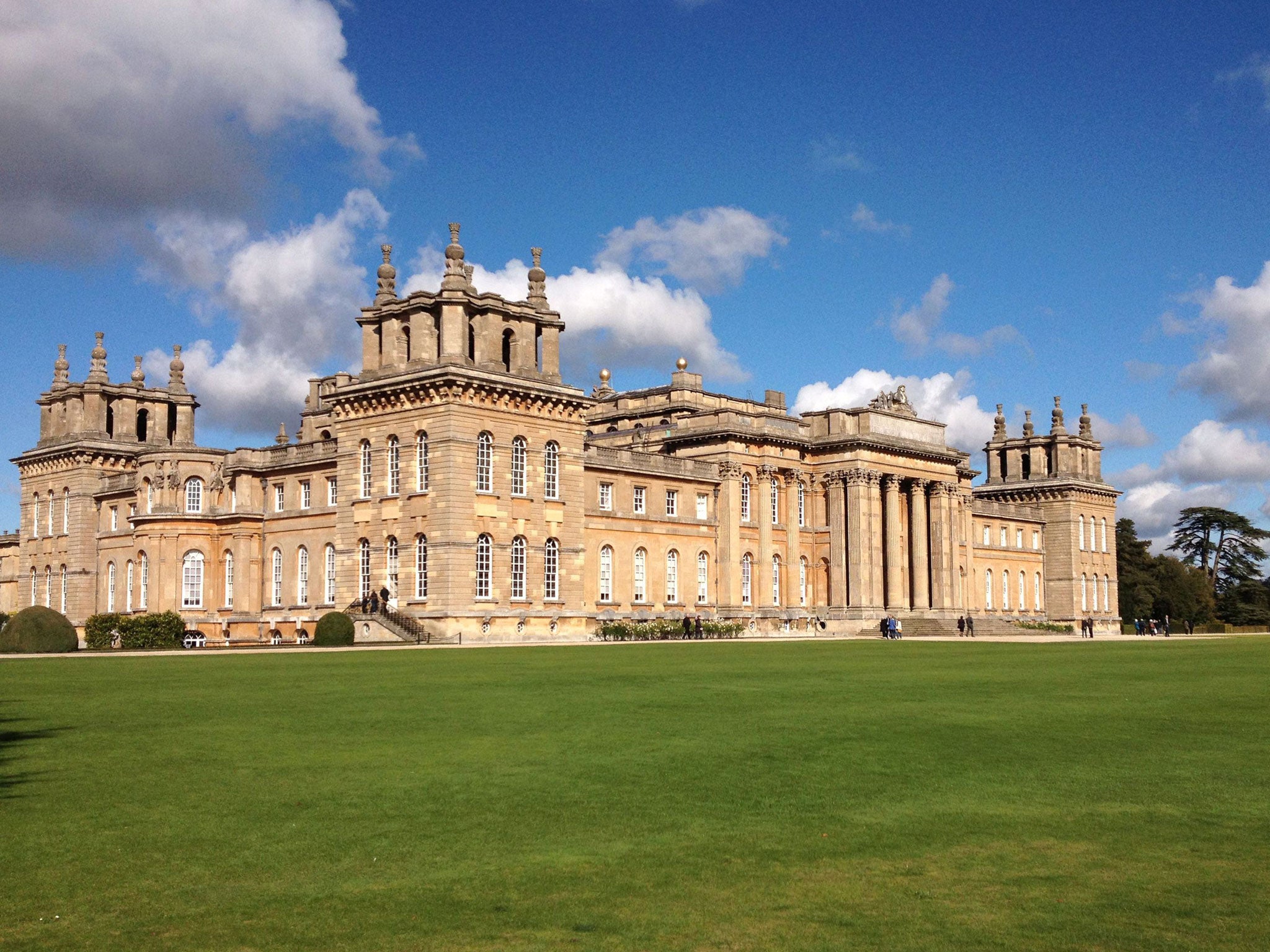 Blenheim Palace is rather feebly hosting just a 'special walk' (Getty)