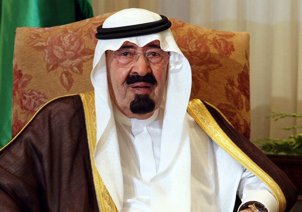 Saudi Arabia's King Abdullah ibn Abd al-Aziz Al Saud back in 2010