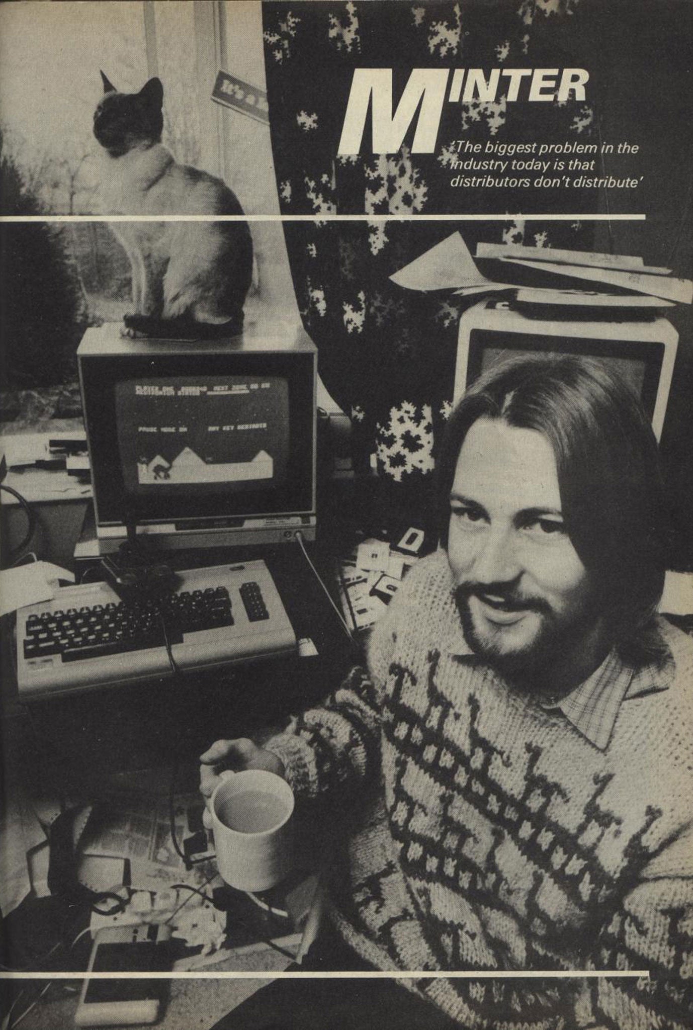Programmer Jeff Minter founded software house Llamasoft, whose earliest games included 'Andes Attack'