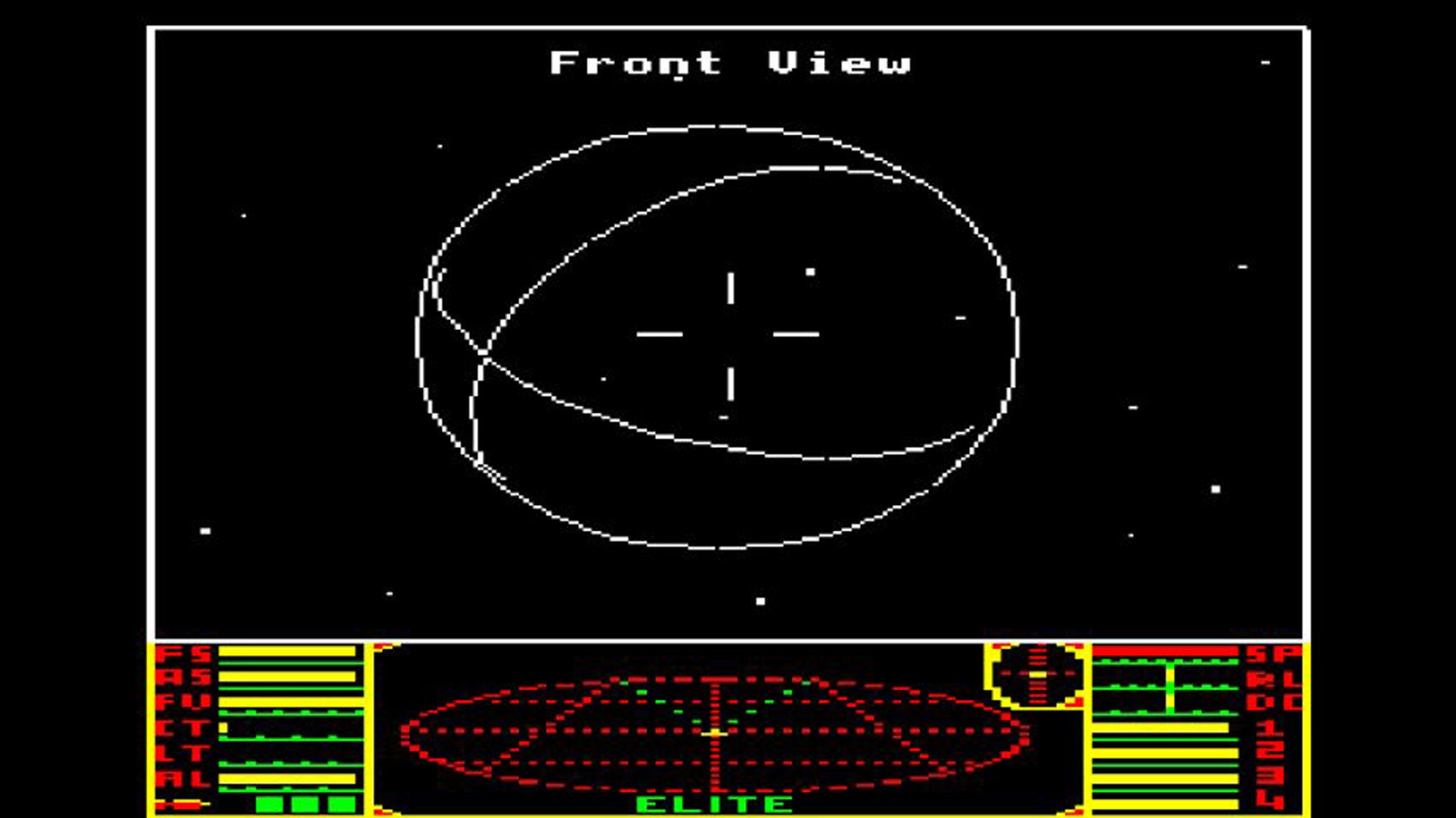 BBC Micro space-trading game 'Elite' (1984)