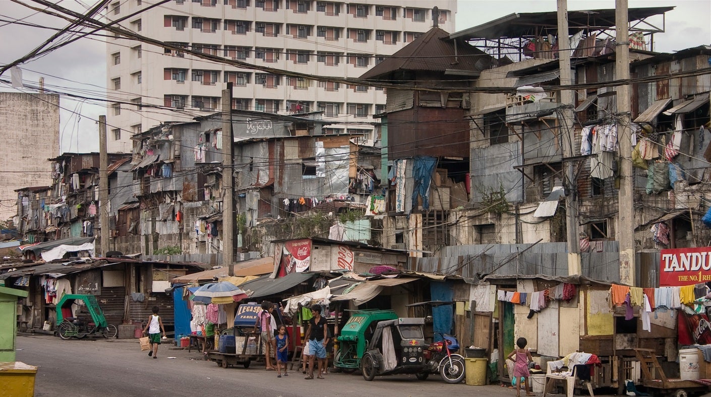 Parts of Manila are slums or shanty towns (Creative Commons / Anton Zelenov)