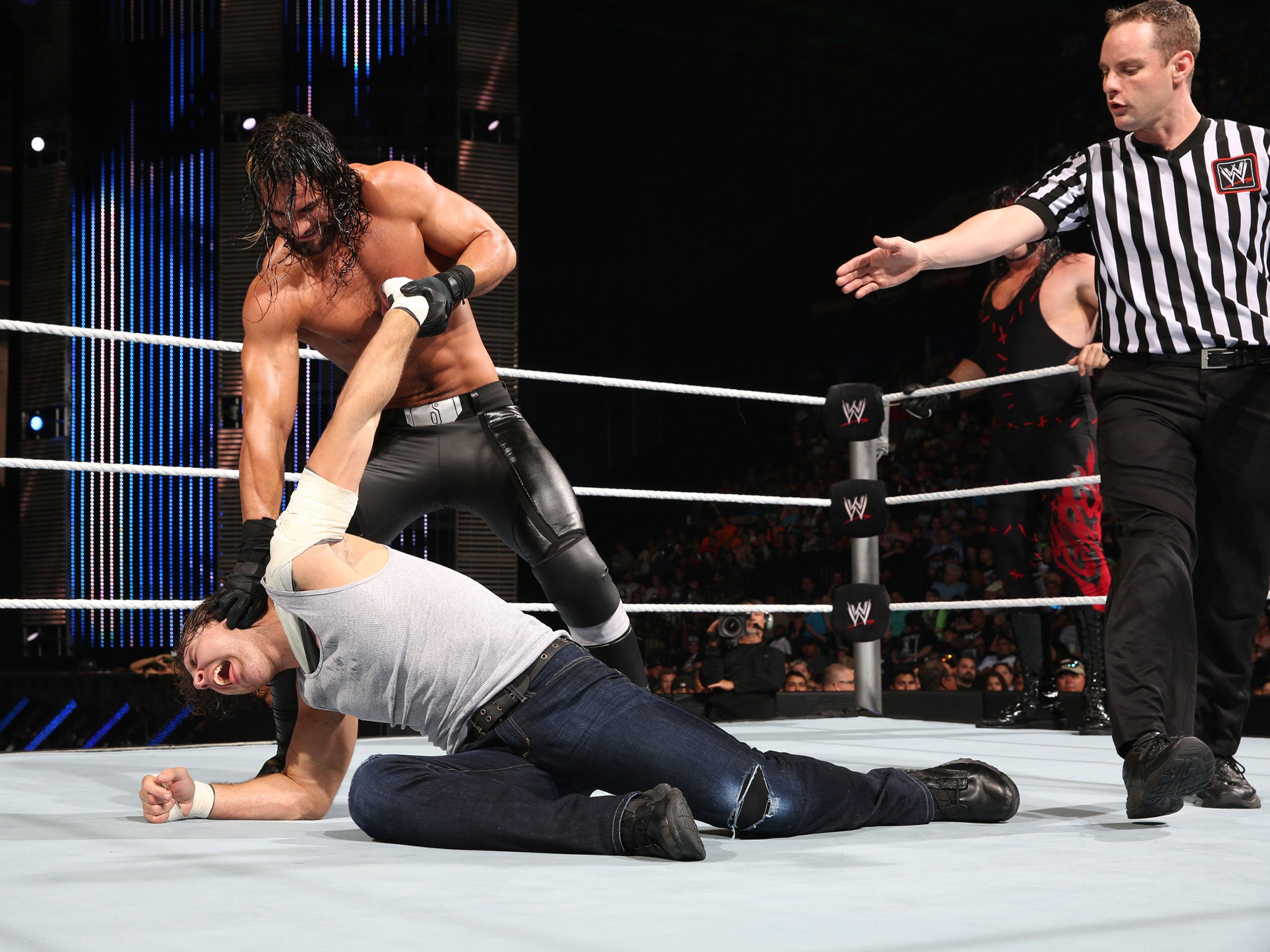 Rollins endured a long feud with Dean Ambrose after the break-up of the Shield