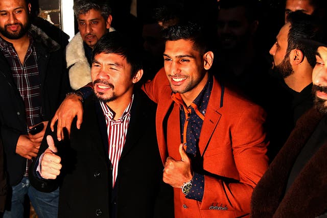 Khan could instead fight Manny Pacquiao in May