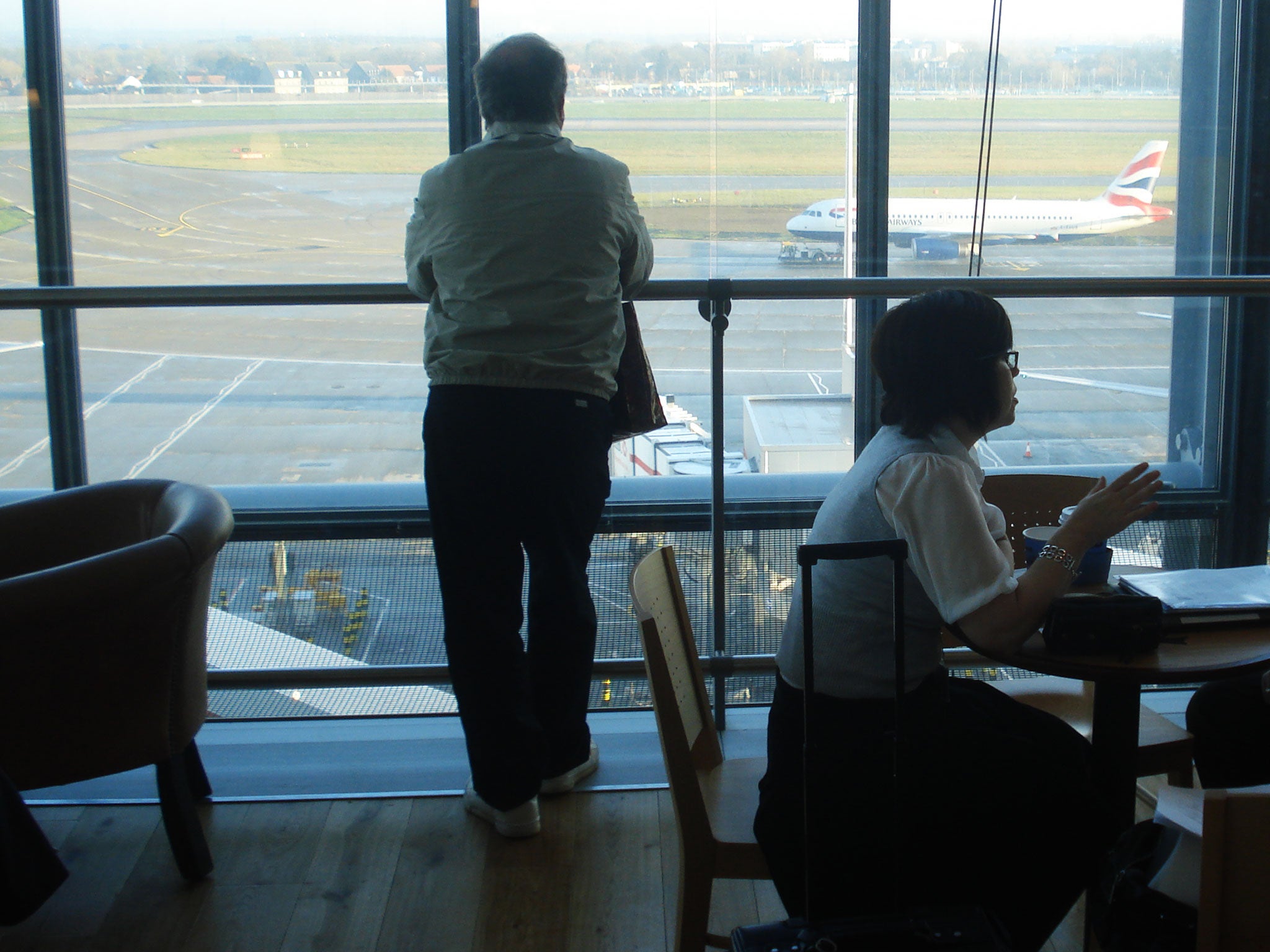 Heathrow's Terminal 5 was opened in March 2008