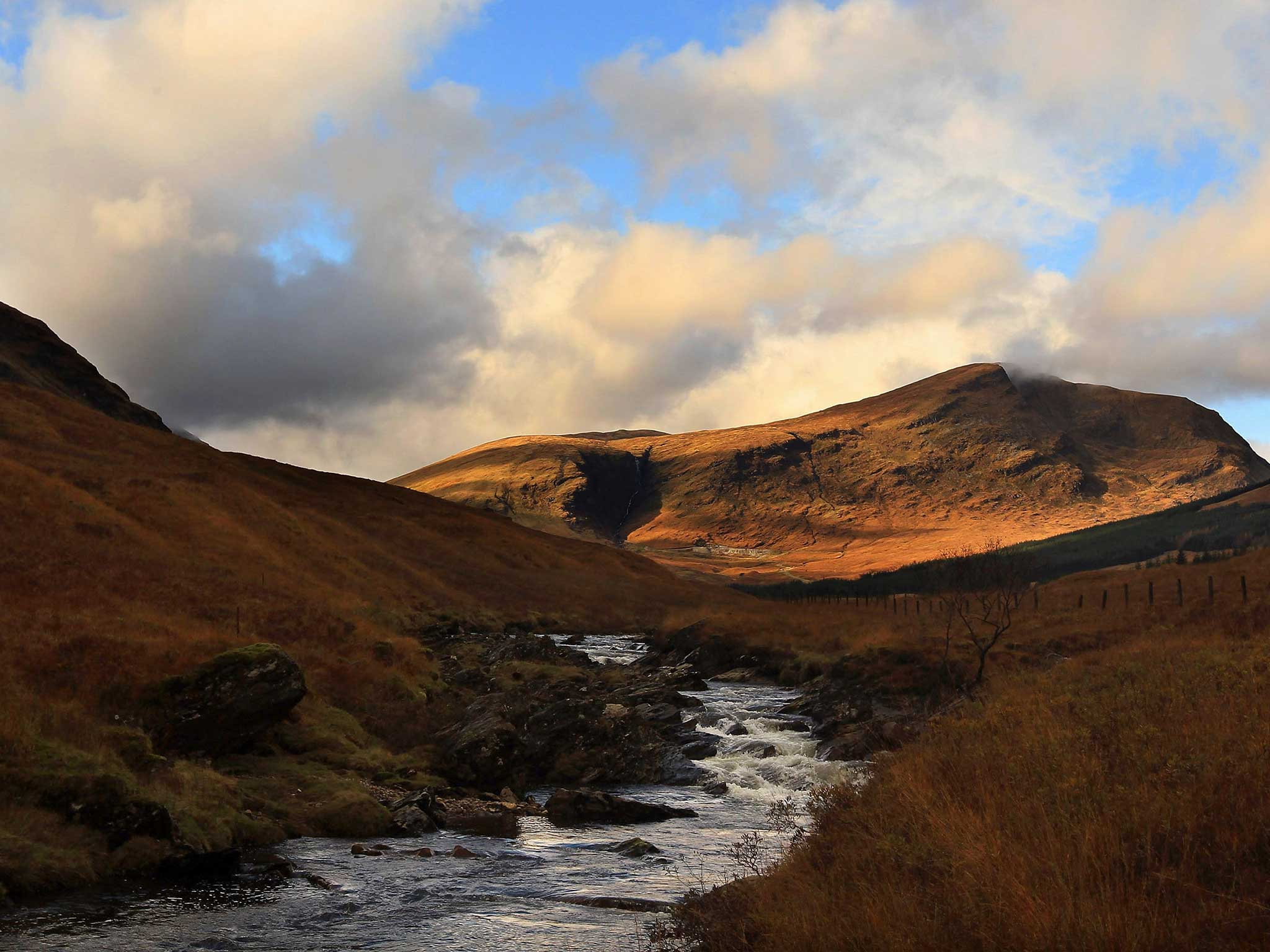 Could the village of Tyndrum be at the centre of a goldrush?