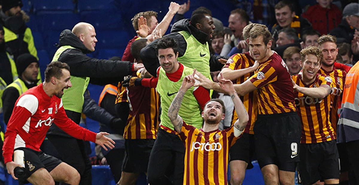 Chelsea vs Bradford City report: Bantams produce one of ...