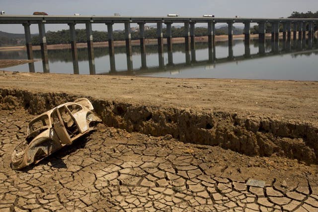 Brazil has been experiencing its lowest rainfall since 1930 (AFP)