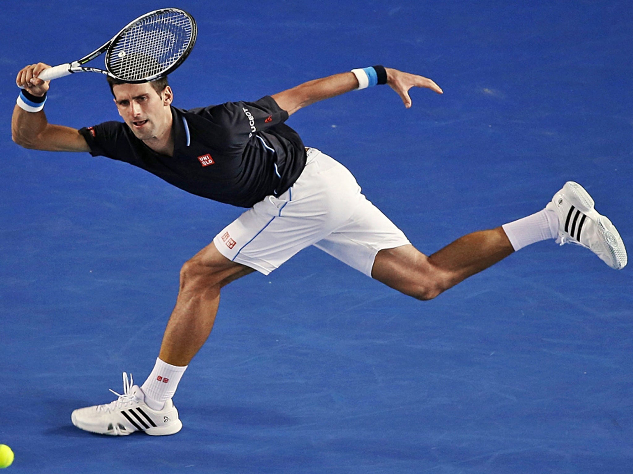 Australian Open 2015 Novak Djokovic serves up notice of his intent