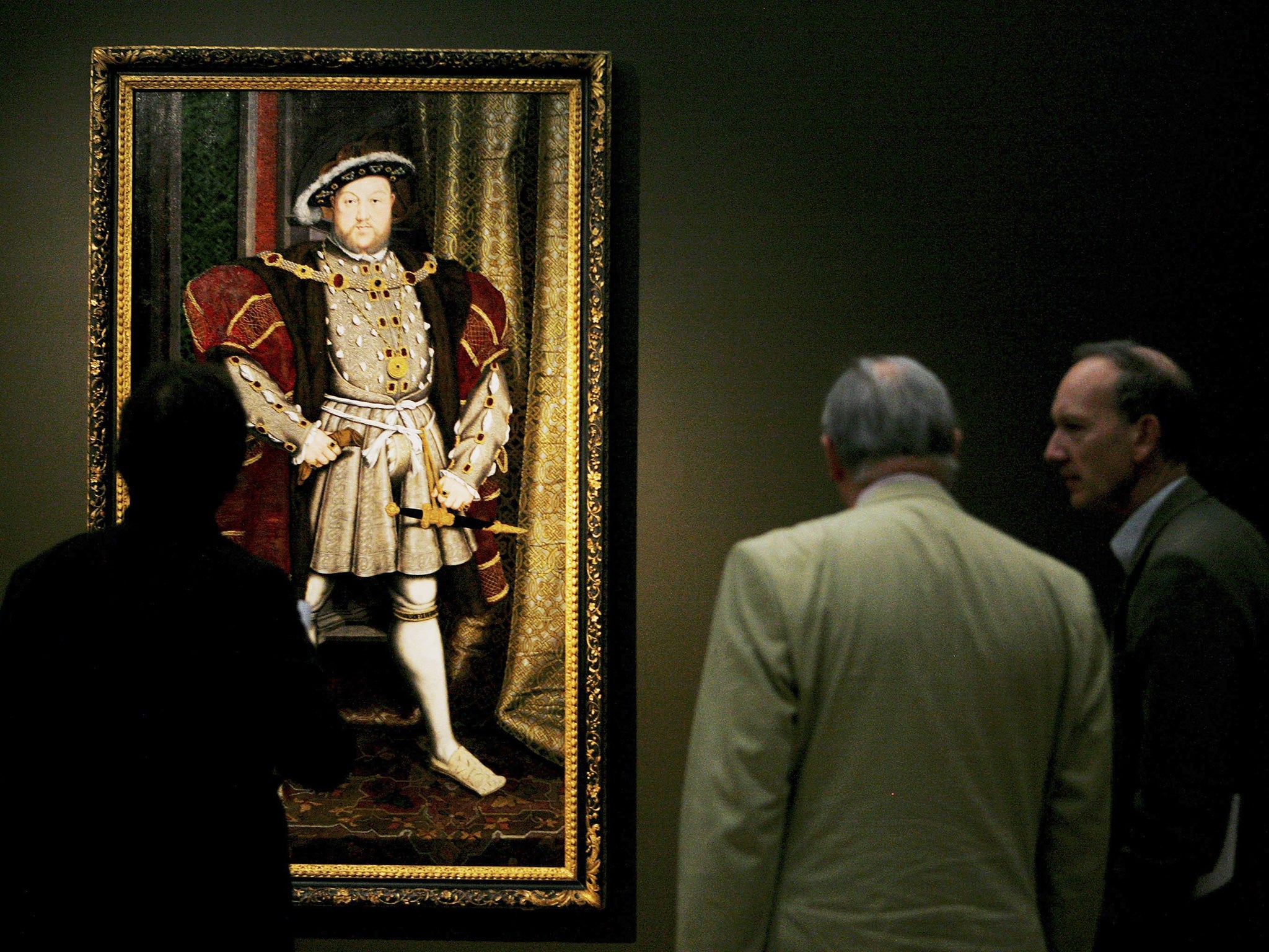Holbein's iconic Henry VIII shaped our perspective of the king (Getty)