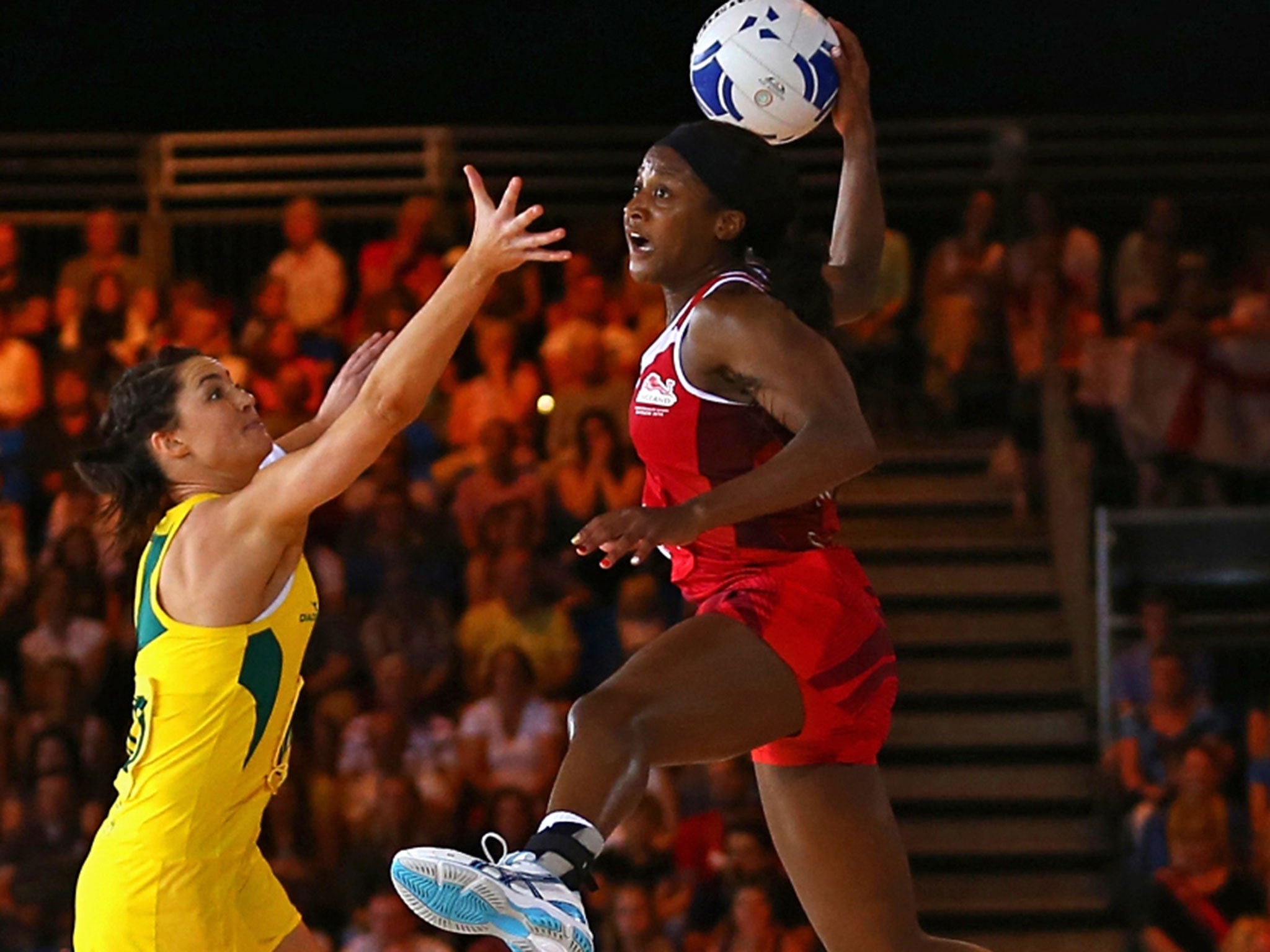 Sasha Corbin (right) is likely to be one of the key figures for England at the World Cup in Australia
