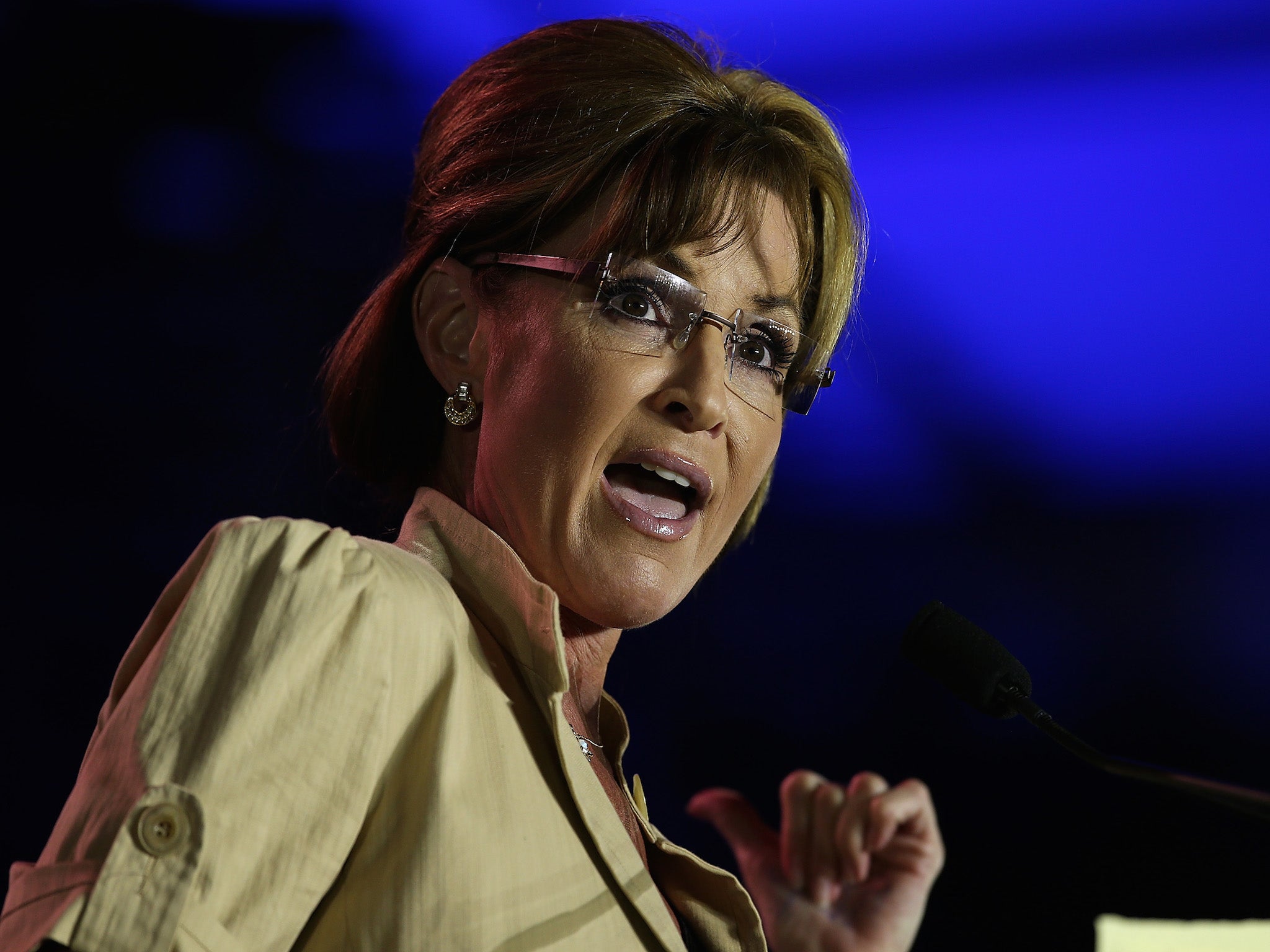 Sarah Palin has kept open the chance of a run in 2016