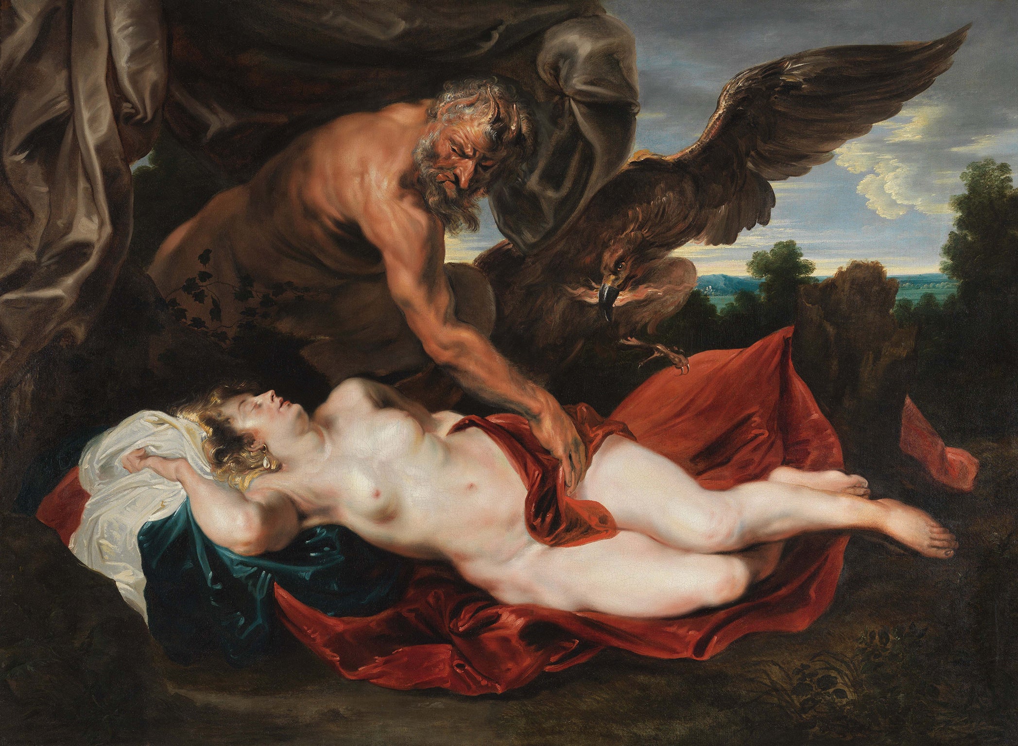 Anthony van Dyck’s ‘Jupiter and Antiope’, c1618