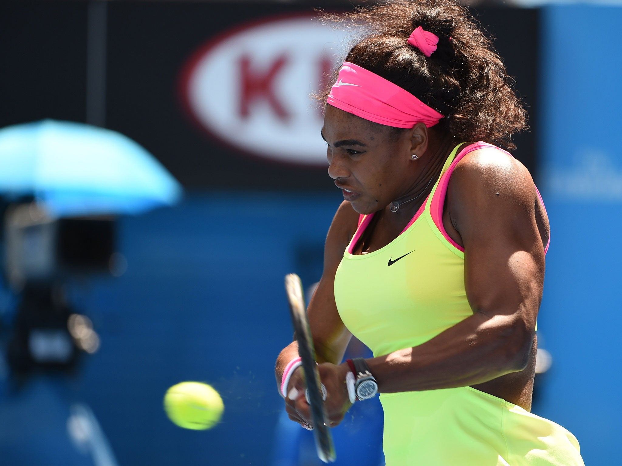 Serena Williams recovered from a set down to beat Garbine Muguruza