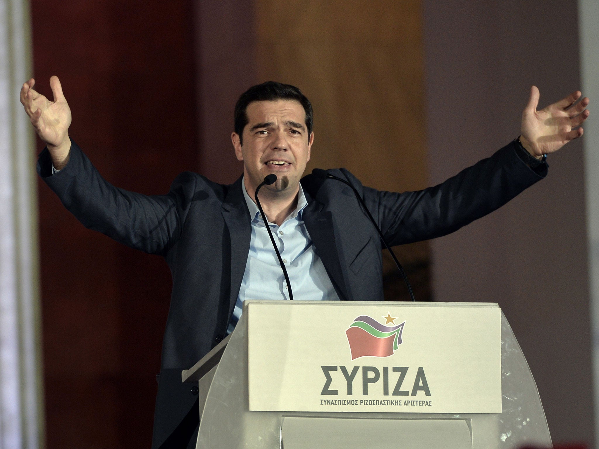 Syriza leader Alexis Tsipras 