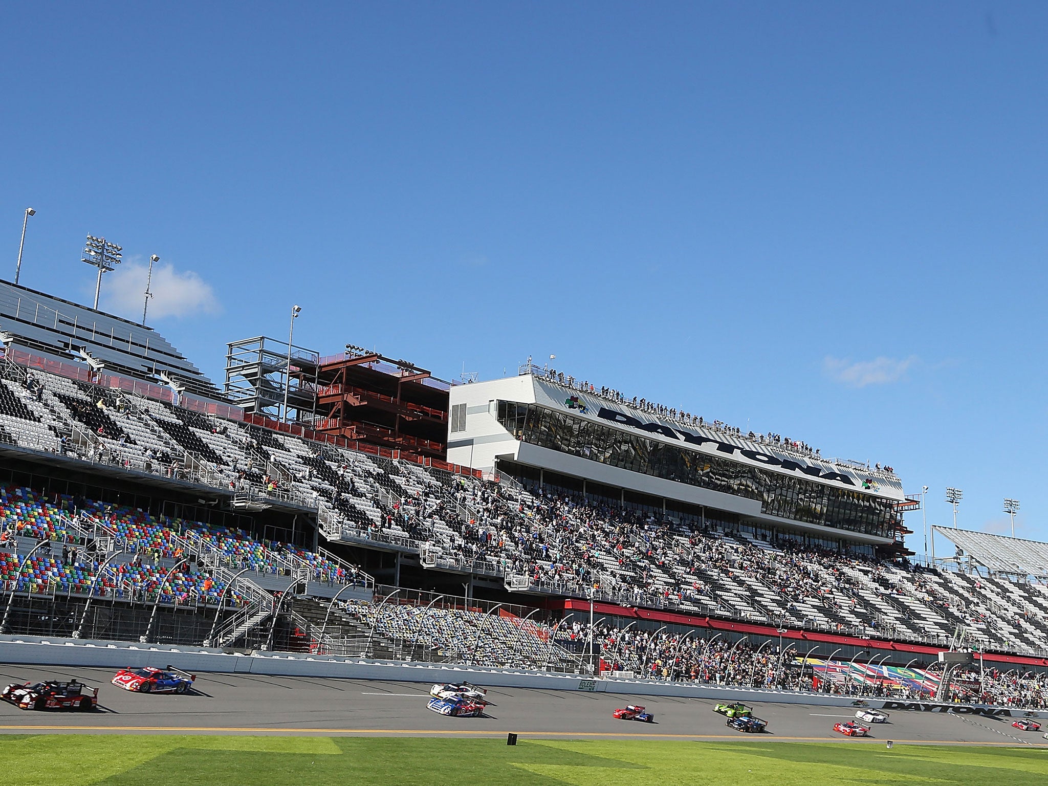 The start of the Daytona 24 Hours