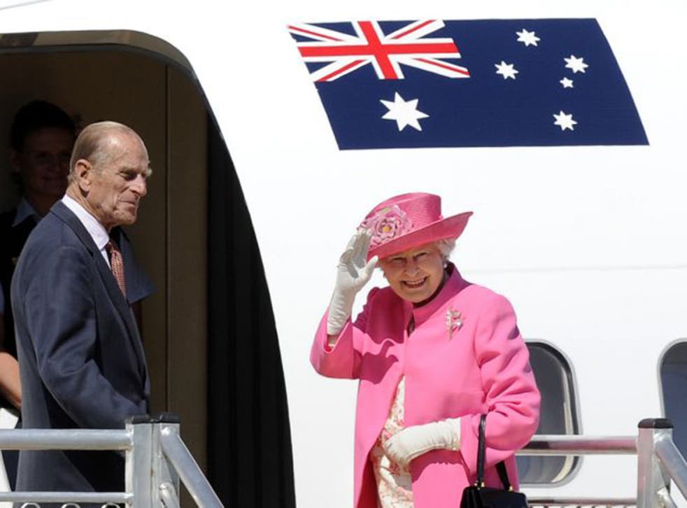 Queen Elizabeth and Prince Philip on their way to attend the Commonwealth heads of government meeting in Perth in 2011; Australians have been left bemused by their Prime Minister making Prince Philip a Knight of the Order of Australia (AP)