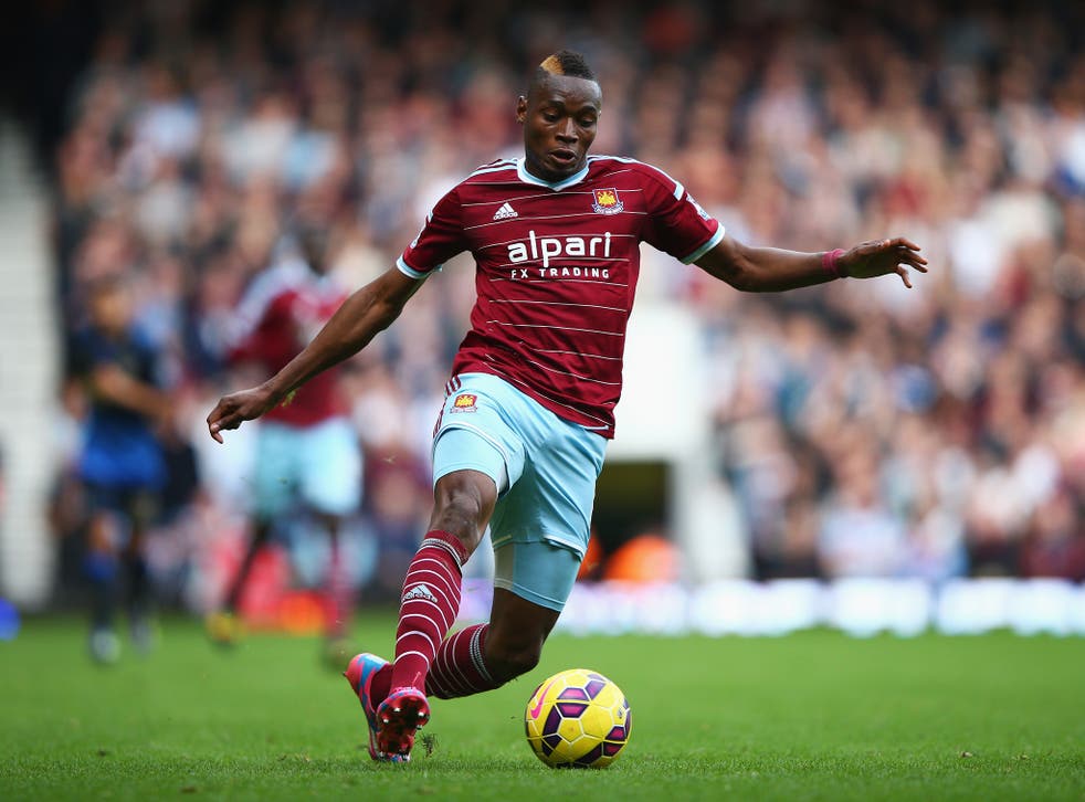 West Ham striker Diafra Sakho was ruled out of the tournament with a back injury (Getty)
