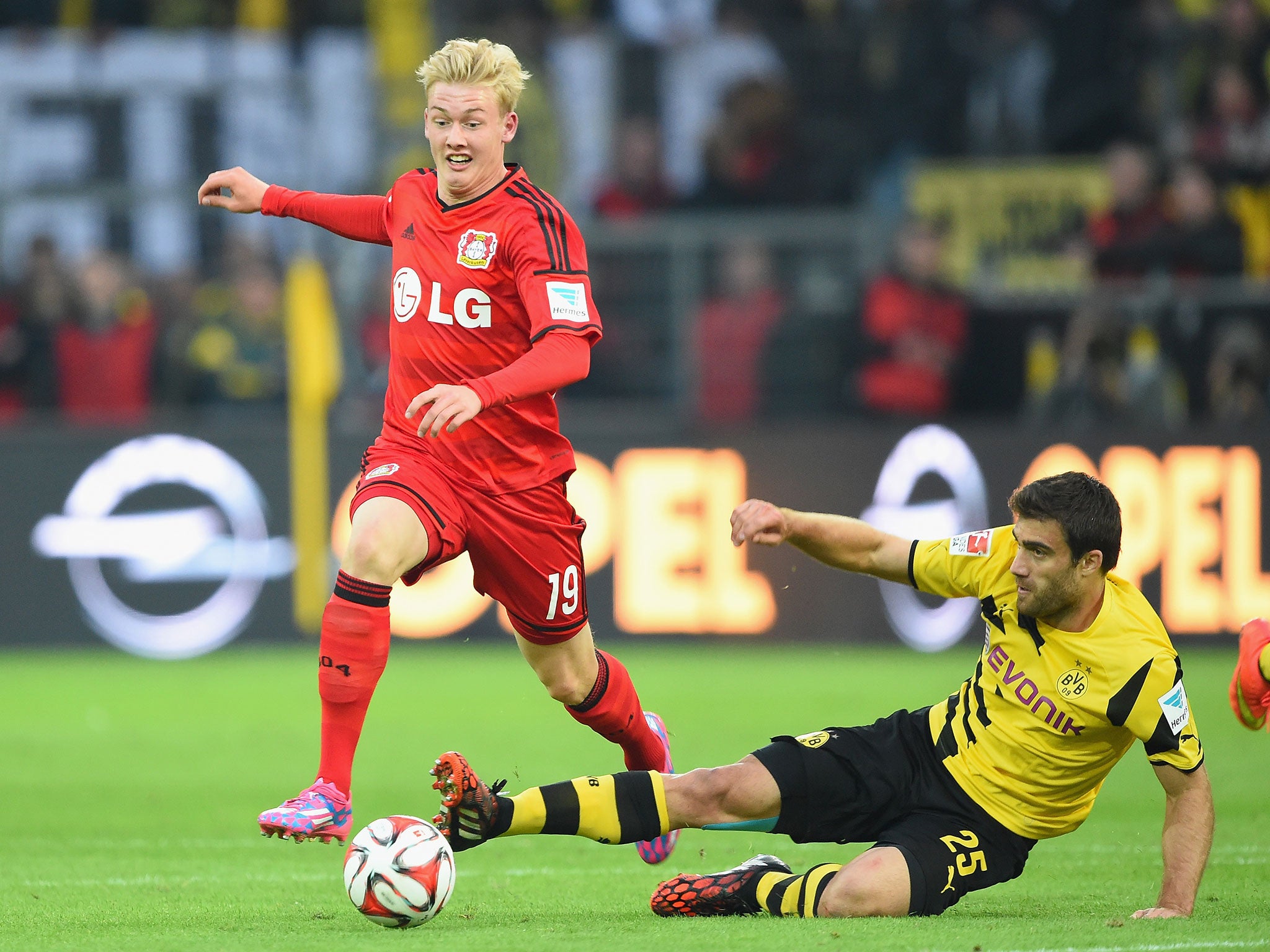 Julian Brandt is a transfer target for Liverpool