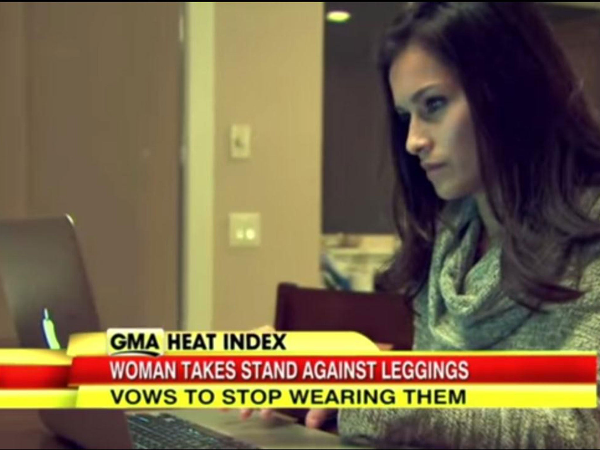 Christian blogger says she will not wear leggings in public